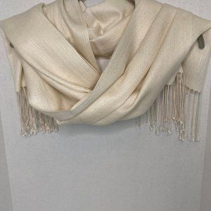 Cejon Silk/Cashere Scarf NWOT (pashmina-style)